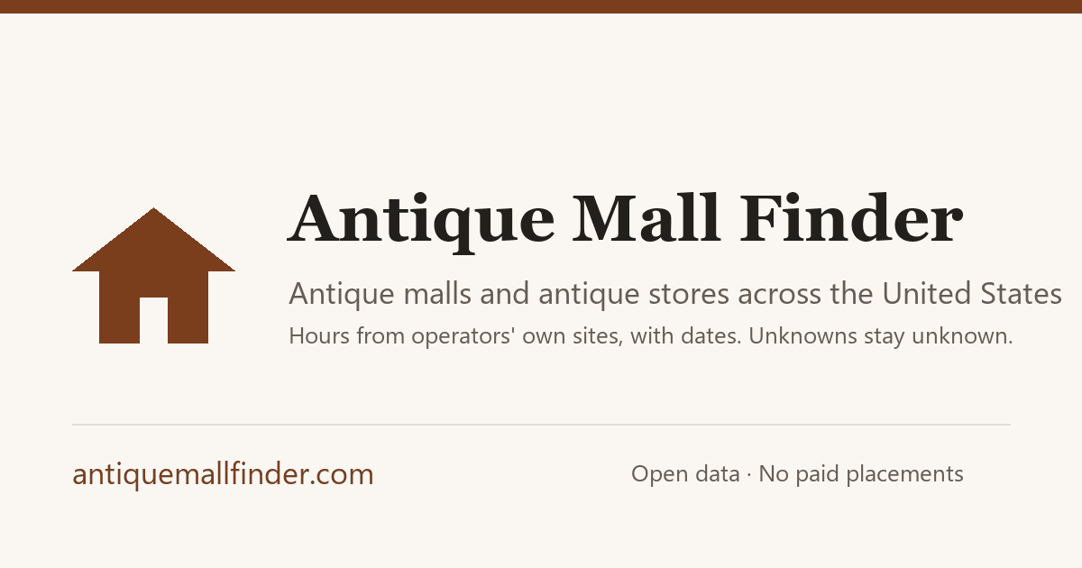Antique Mall Finder